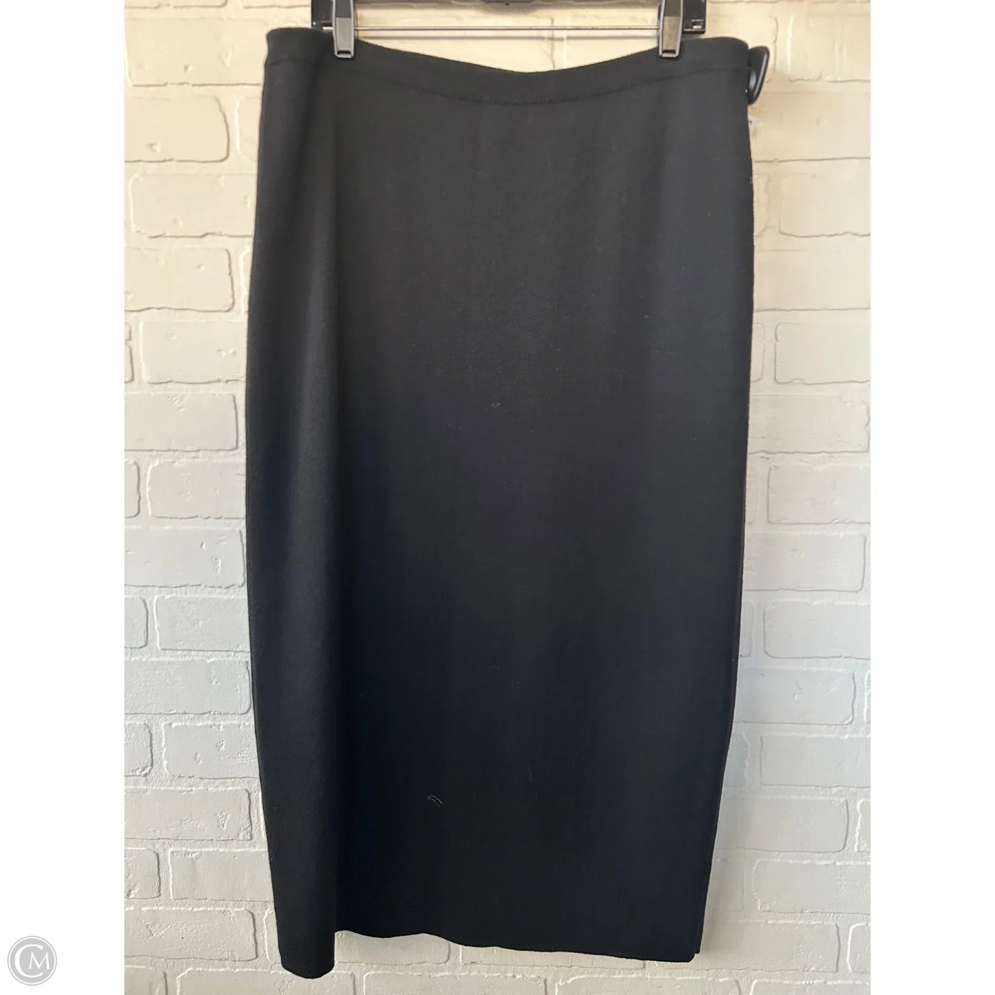 Skirt Maxi By Eileen Fisher In Black, Size: 12