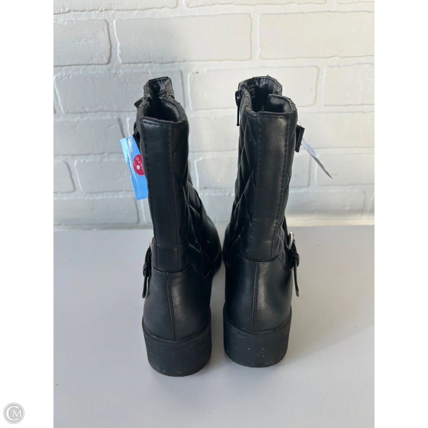 Boots Ankle Heels By Dana Buchman In Black, Size: 8.5