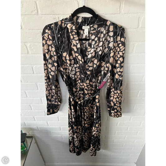 Dress Work By H&m In Grey & Tan, Size: S