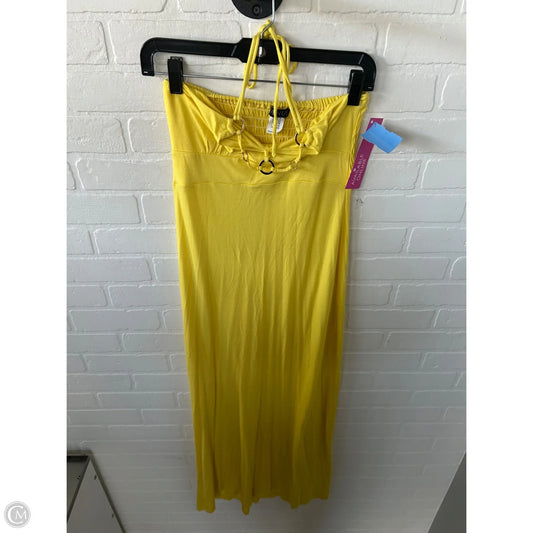 Dress Casual Maxi By Venus In Yellow, Size: Xs