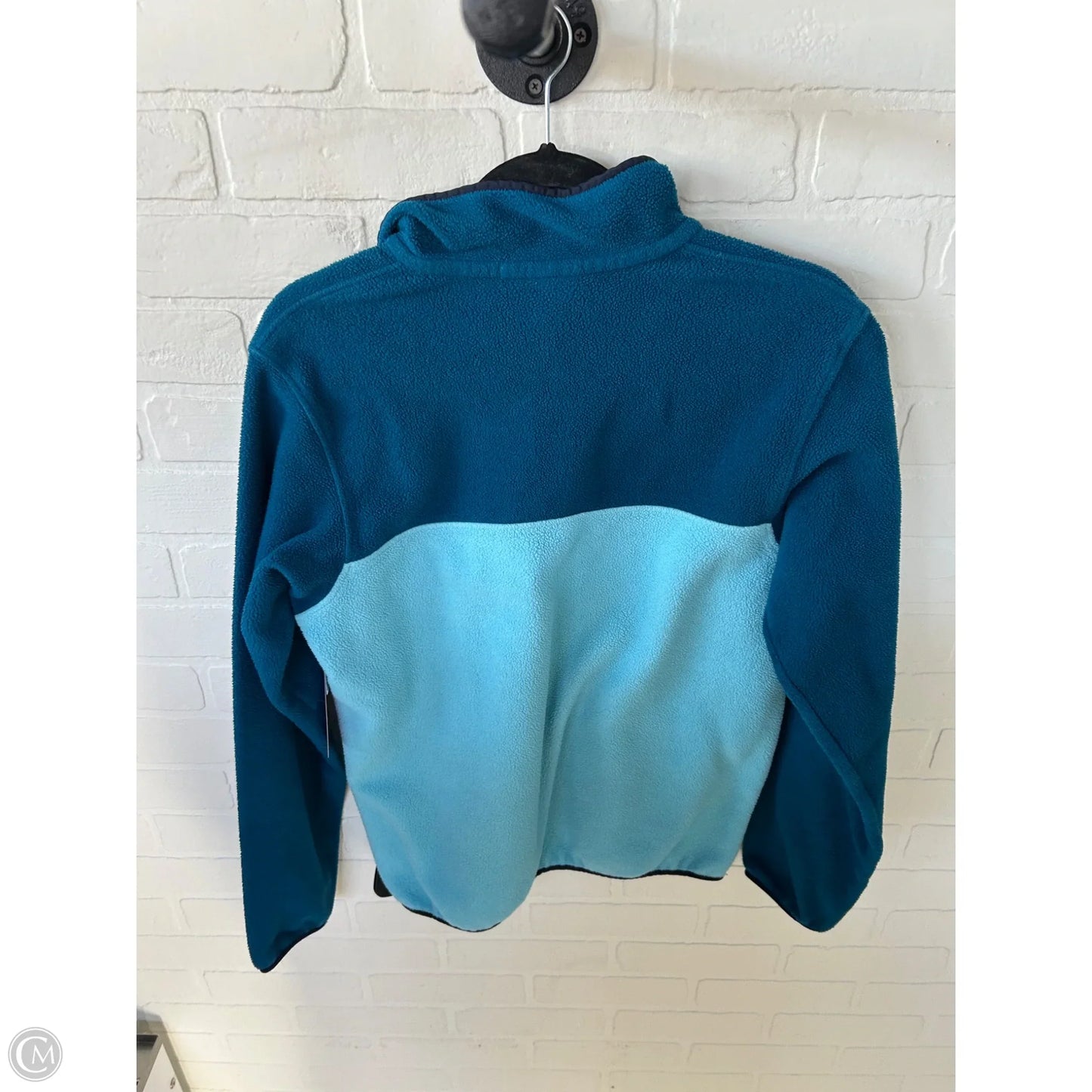 Jacket Fleece By Patagonia In Blue, Size: M