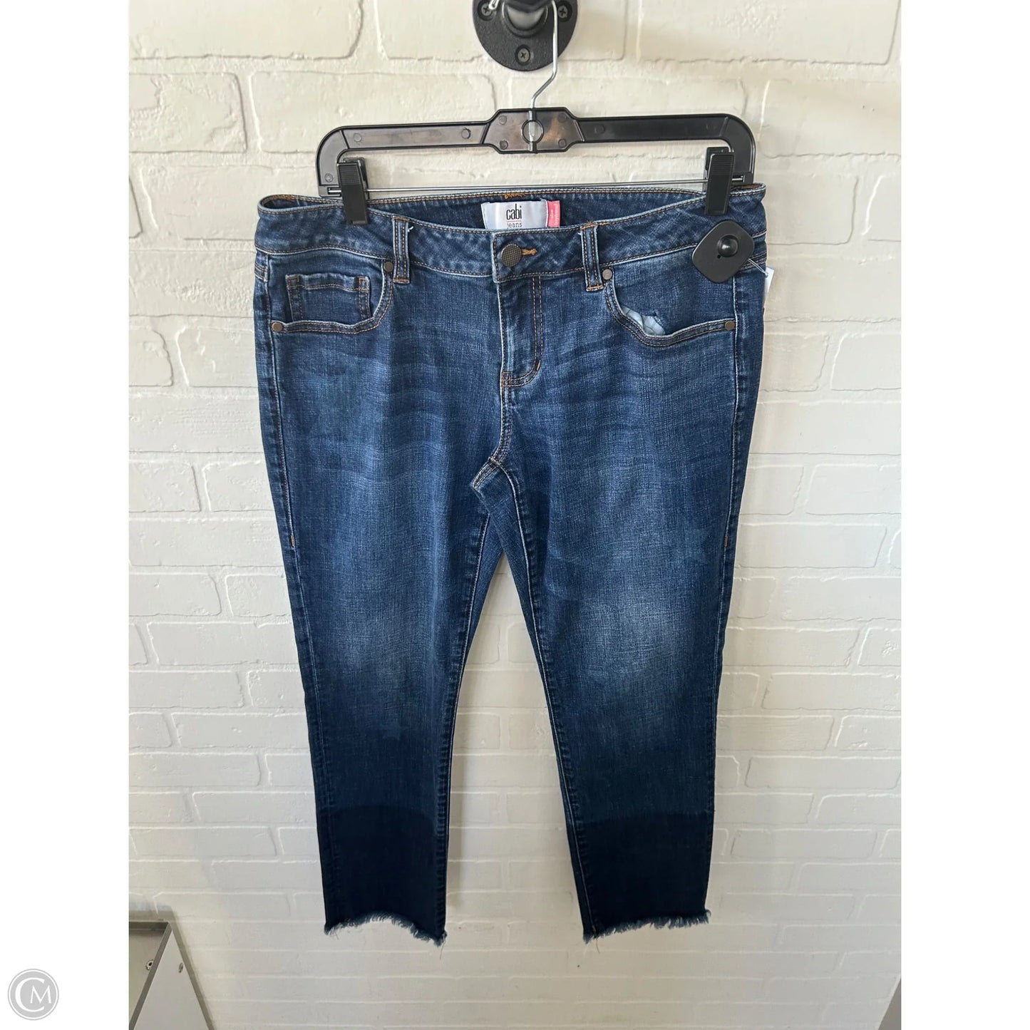 Jeans Boyfriend By Cabi In Blue Denim, Size: 6