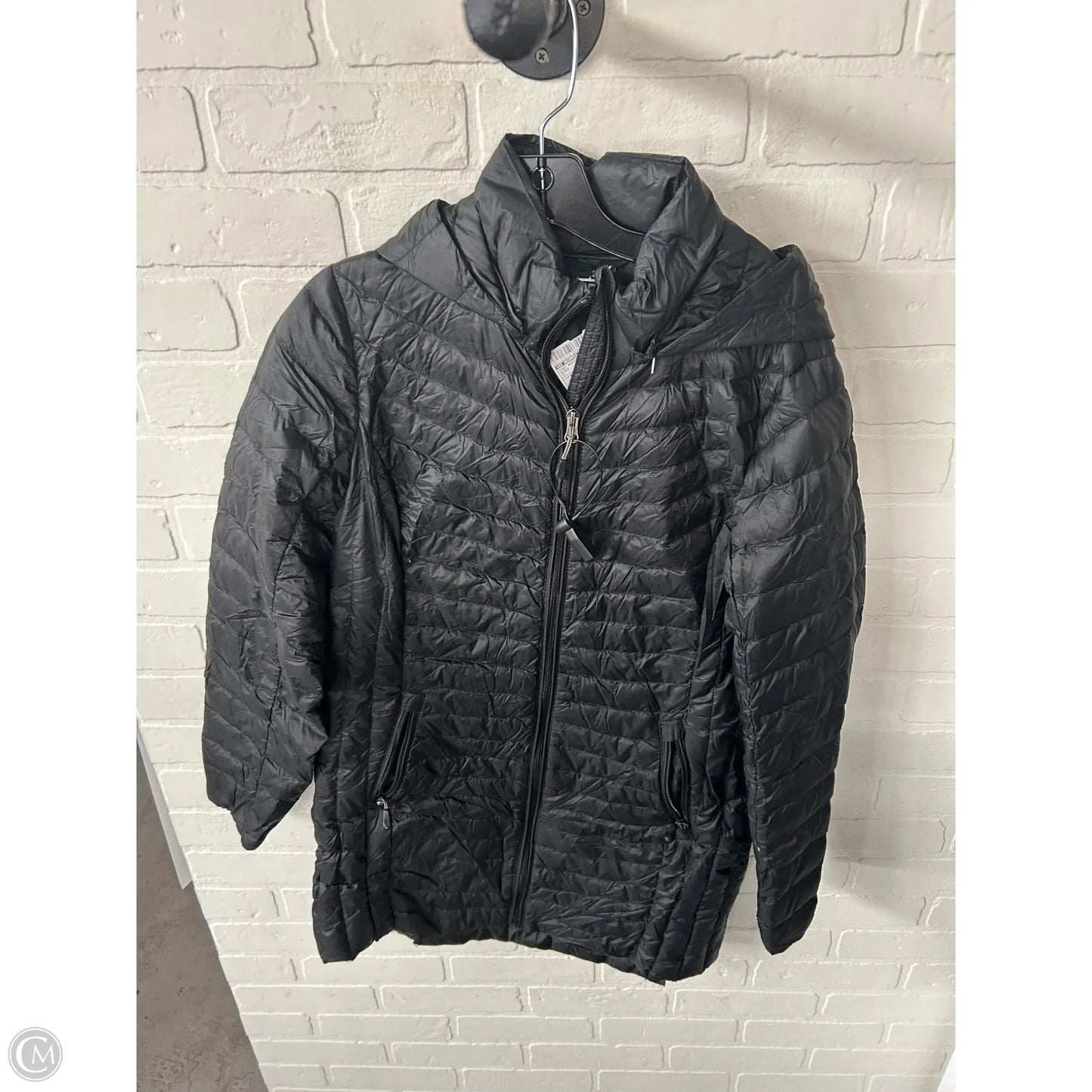 Coat Puffer & Quilted By 32 Degrees In Black, Size: M