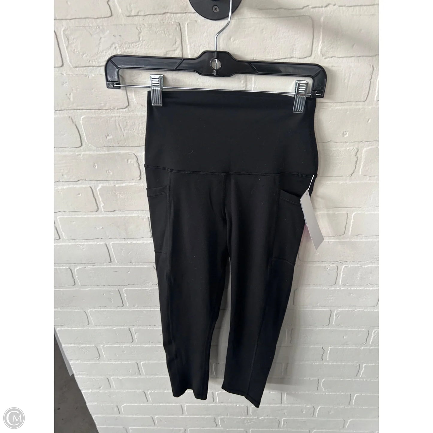 Athletic Capris By Yogalicious In Black, Size: S