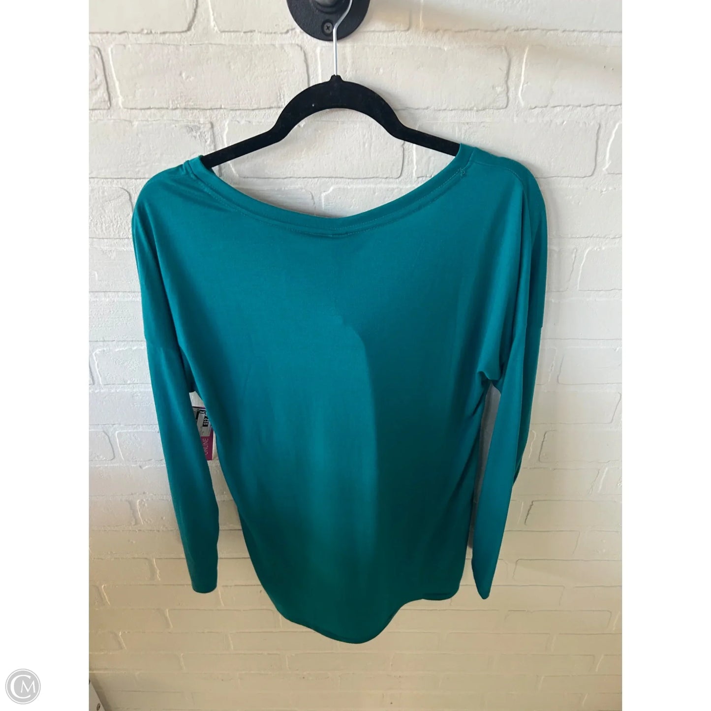 Top Long Sleeve By Clothes Mentor In Teal, Size: S