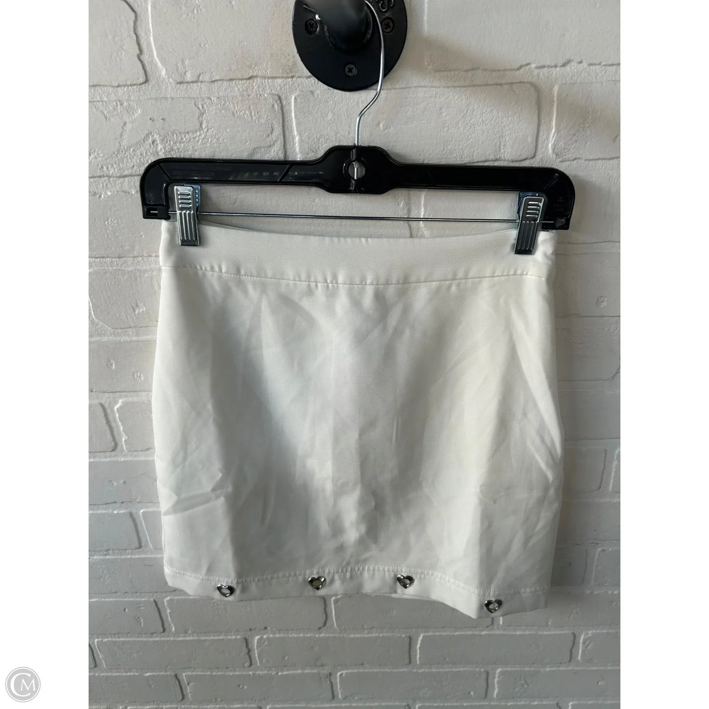 Skirt Mini & Short By Blue Rain In Ivory, Size: 0