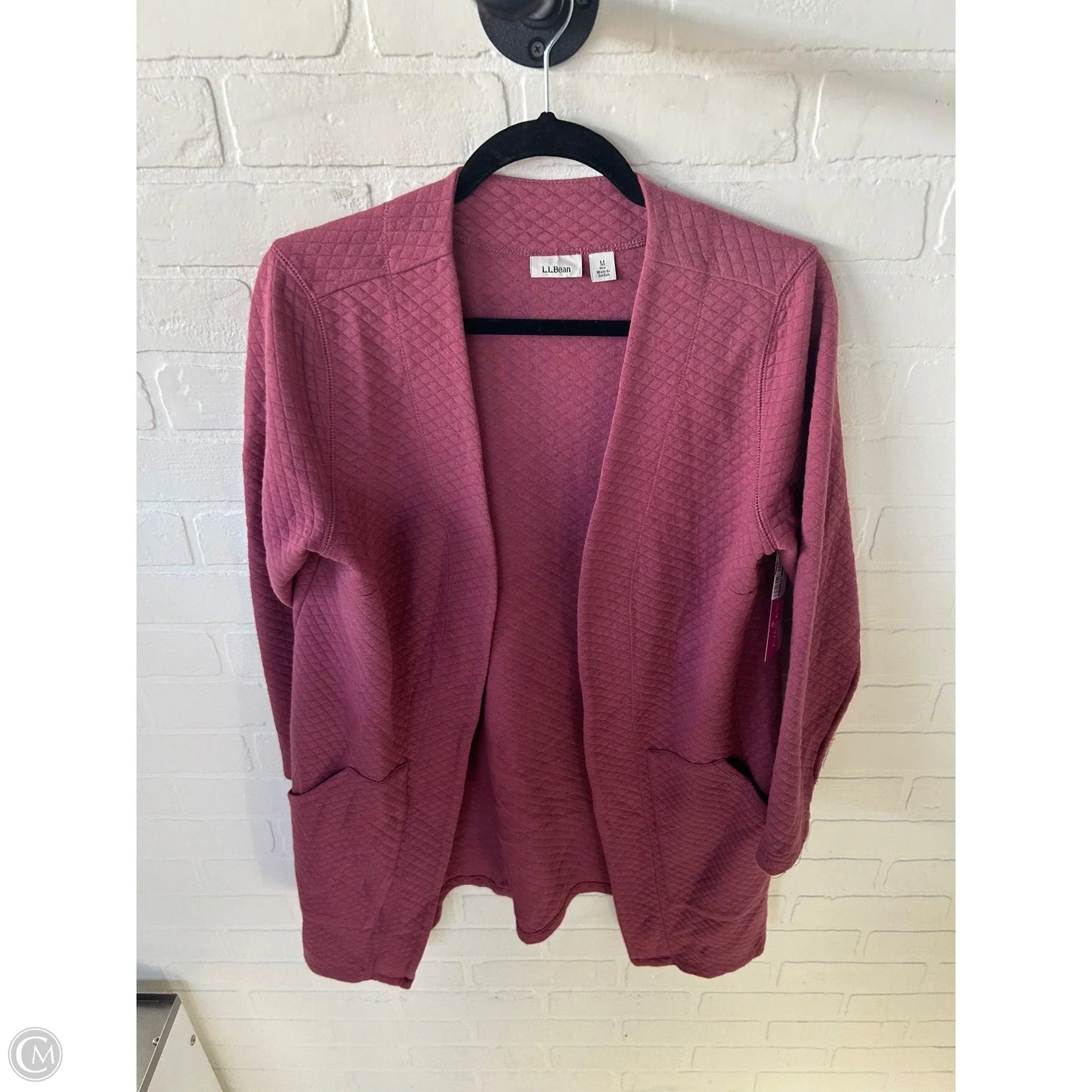 Cardigan By L.l. Bean In Pink, Size: M