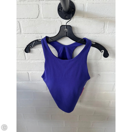 Athletic Bra By Athleta In Blue & Purple, Size: S