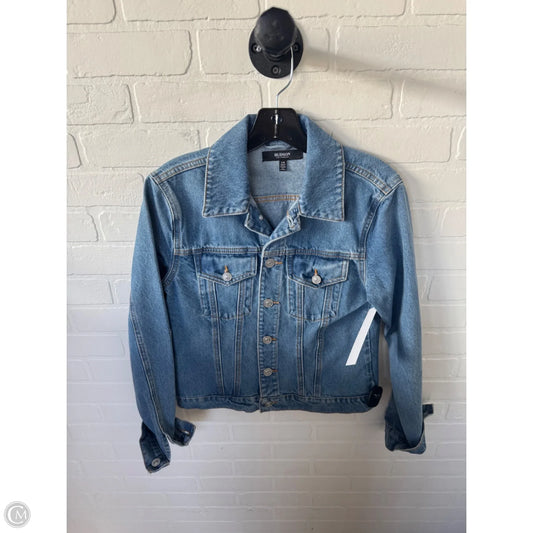 Jacket Denim By Hudson In Blue Denim, Size: S