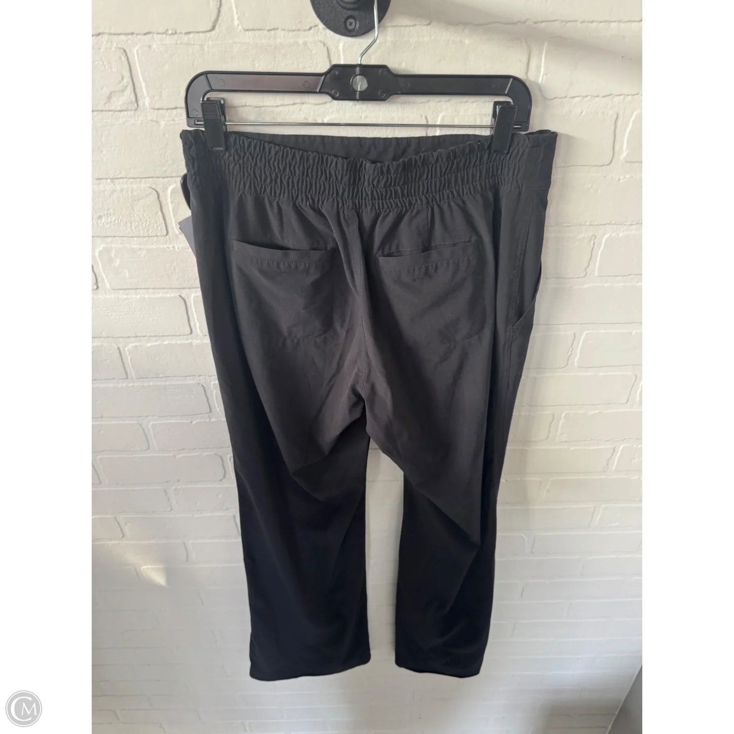 Athletic Pants By Athleta In Black & Blue, Size: 8