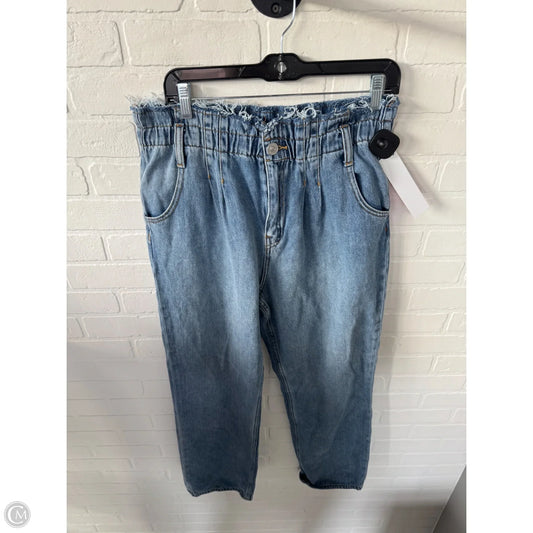 Jeans Straight By Hudson In Blue Denim, Size: 10