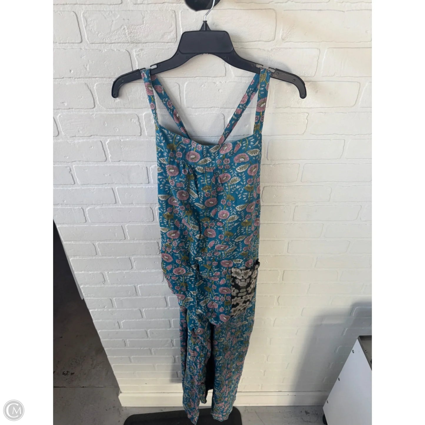 Jumpsuit By Natural Life In Blue & Pink, Size: Xxl