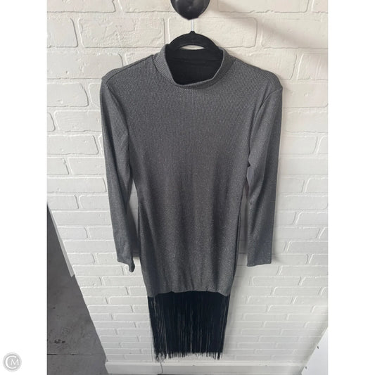 Dress Party Long By Shein In Black & Grey, Size: M