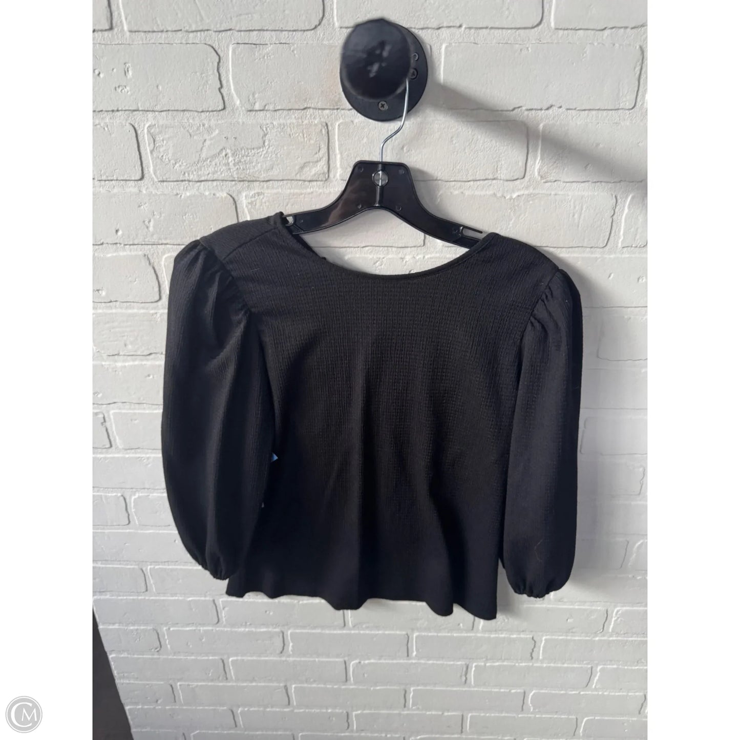 Top 3/4 Sleeve By Marc New York In Black, Size: S