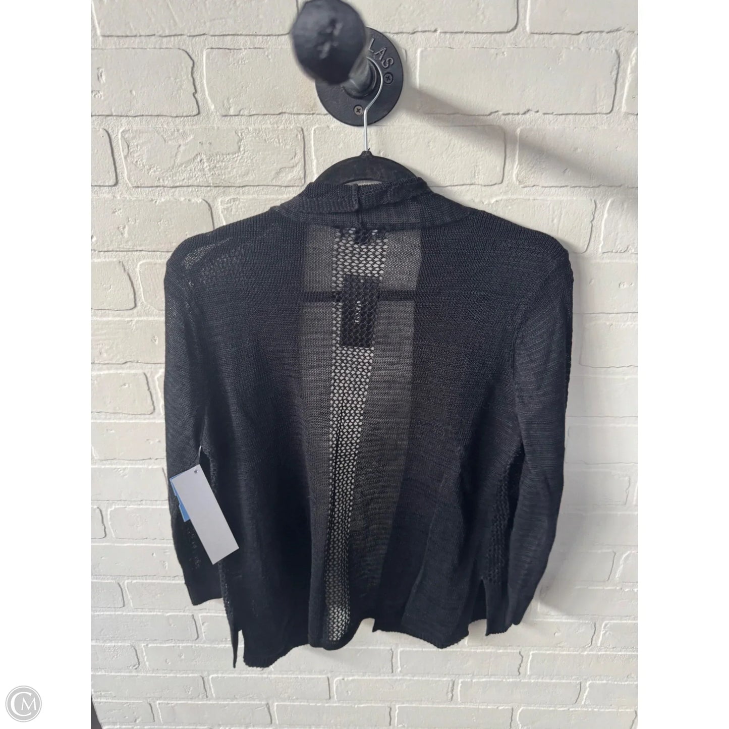 Sweater Cardigan By Alfani In Black, Size: M