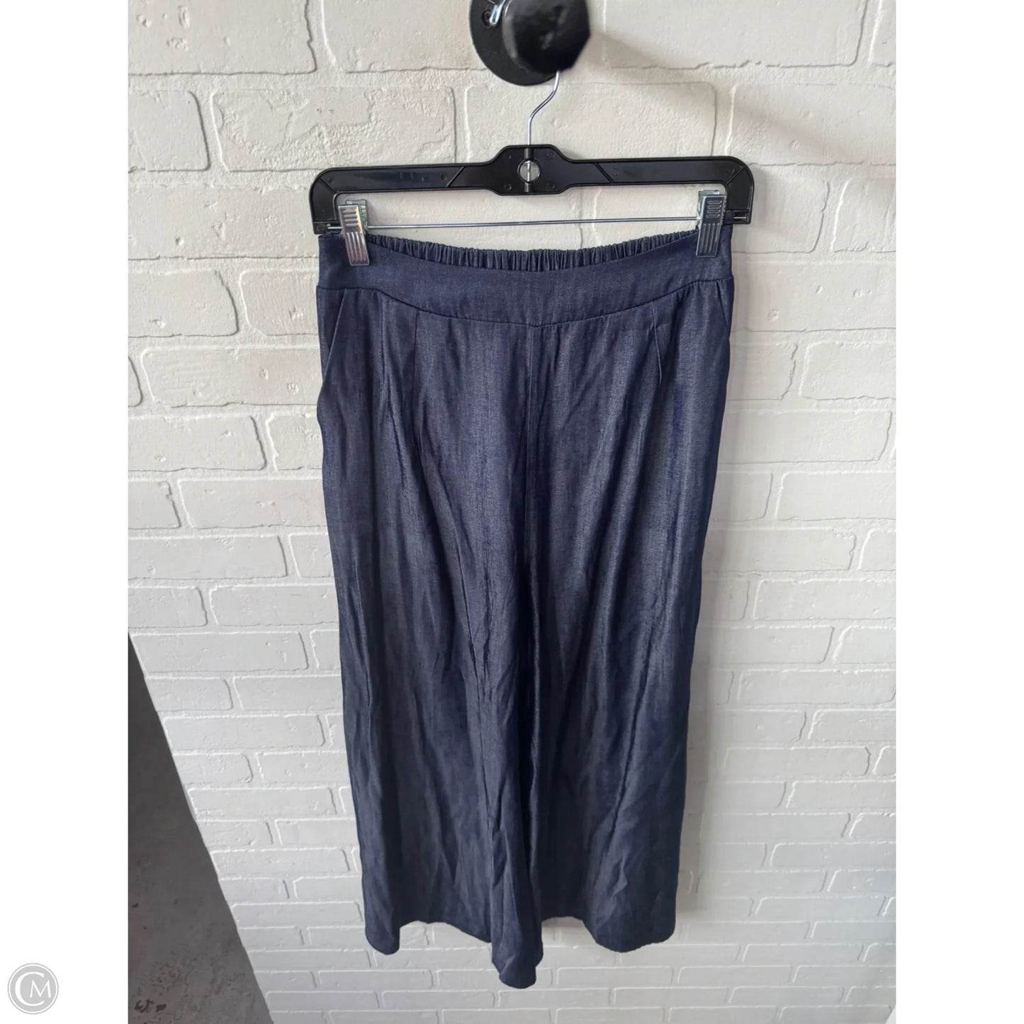 Pants Wide Leg By Shein In Blue, Size: 8