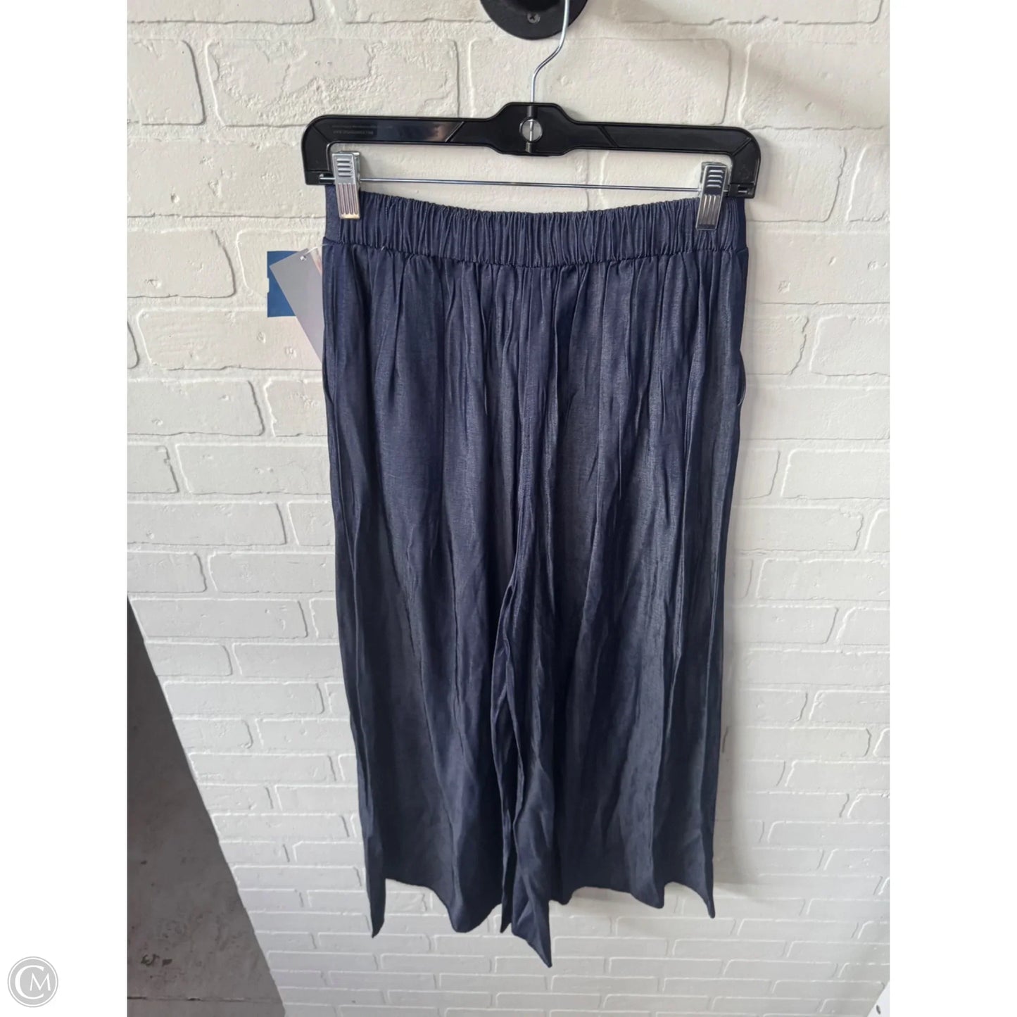 Pants Wide Leg By Shein In Blue, Size: 8