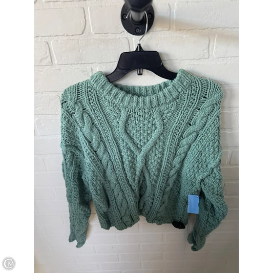 Sweater By Free People In Green, Size: L