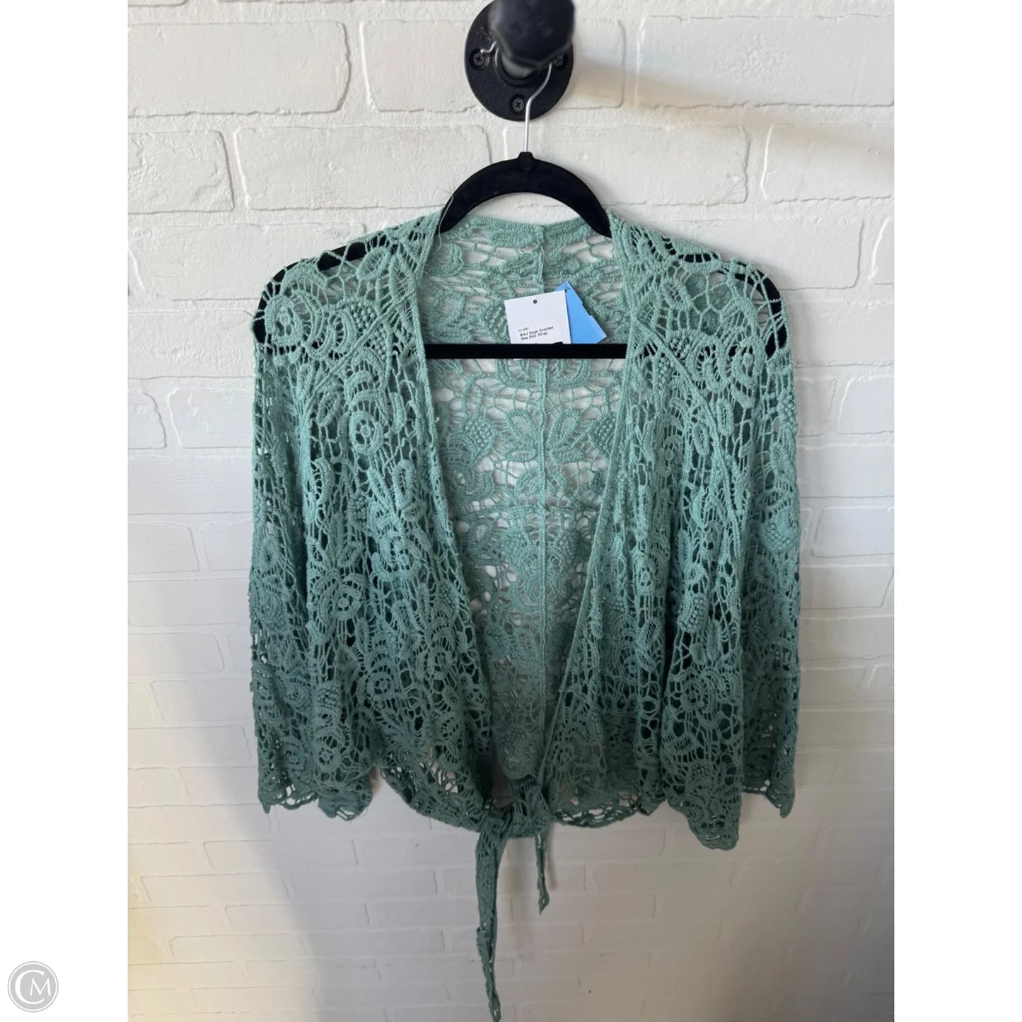 Shawl By Clothes Mentor In Green, Size: Osfm