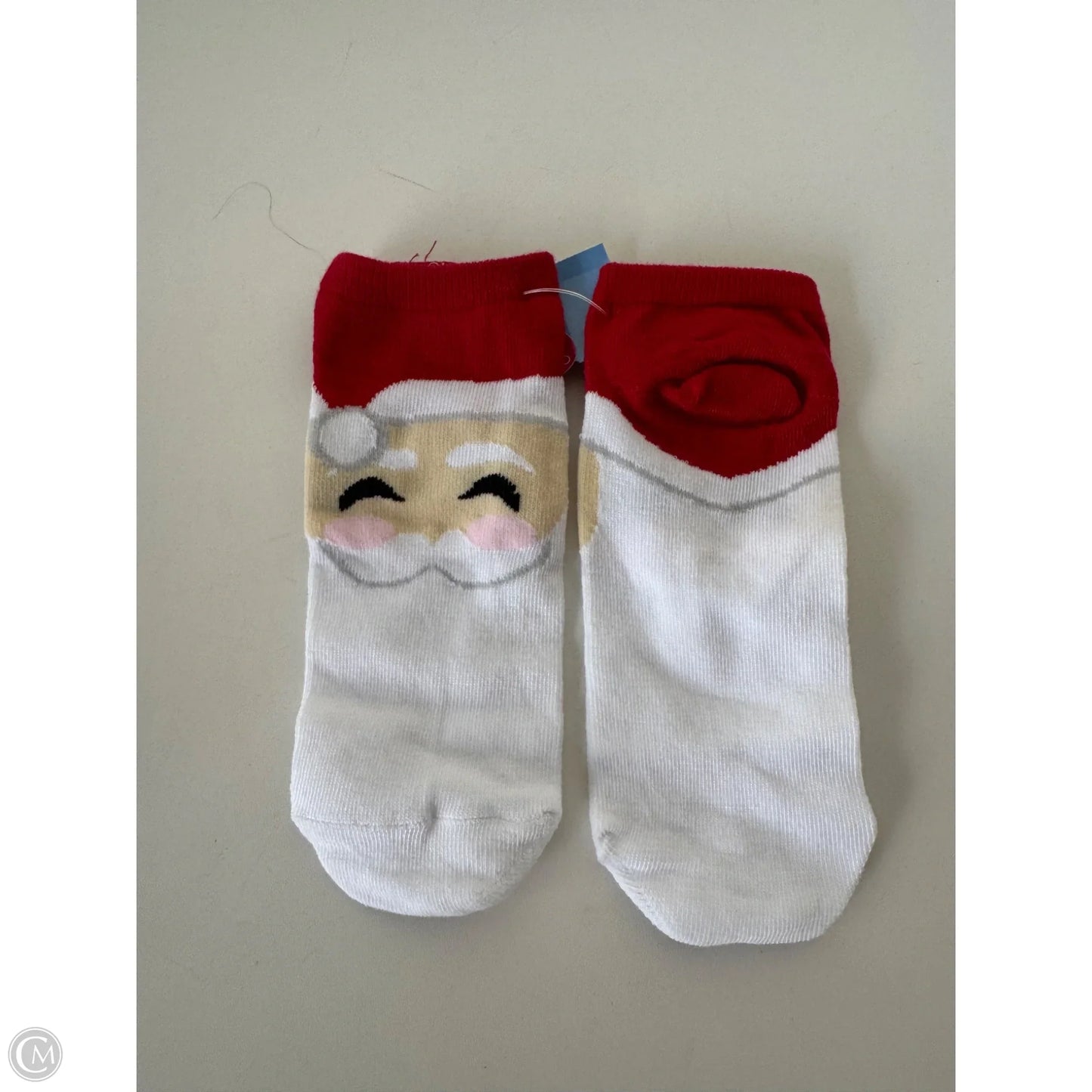 Socks By Clothes Mentor In Pink & Red, Size: 0