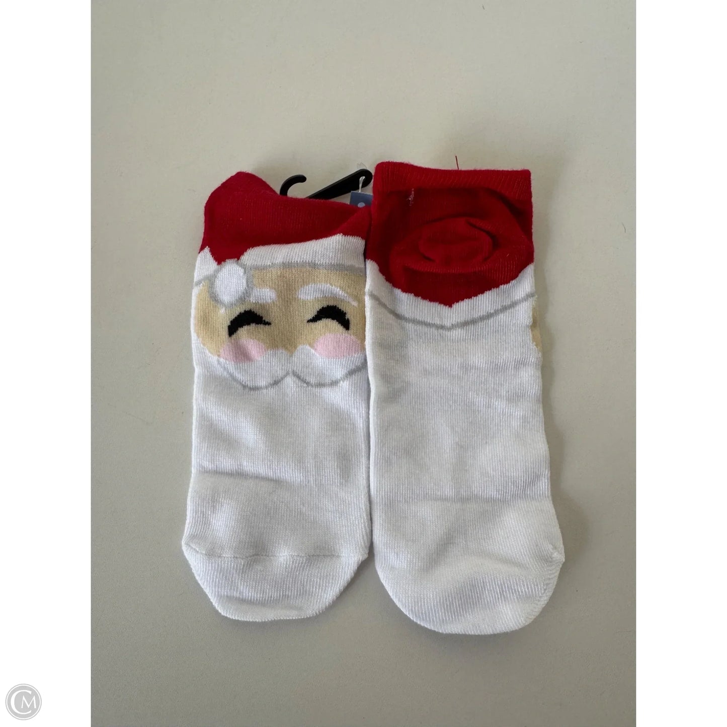 Socks By Clothes Mentor In Pink & Red, Size: 0