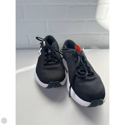 Shoes Athletic By Under Armour In Black & White, Size: 8.5