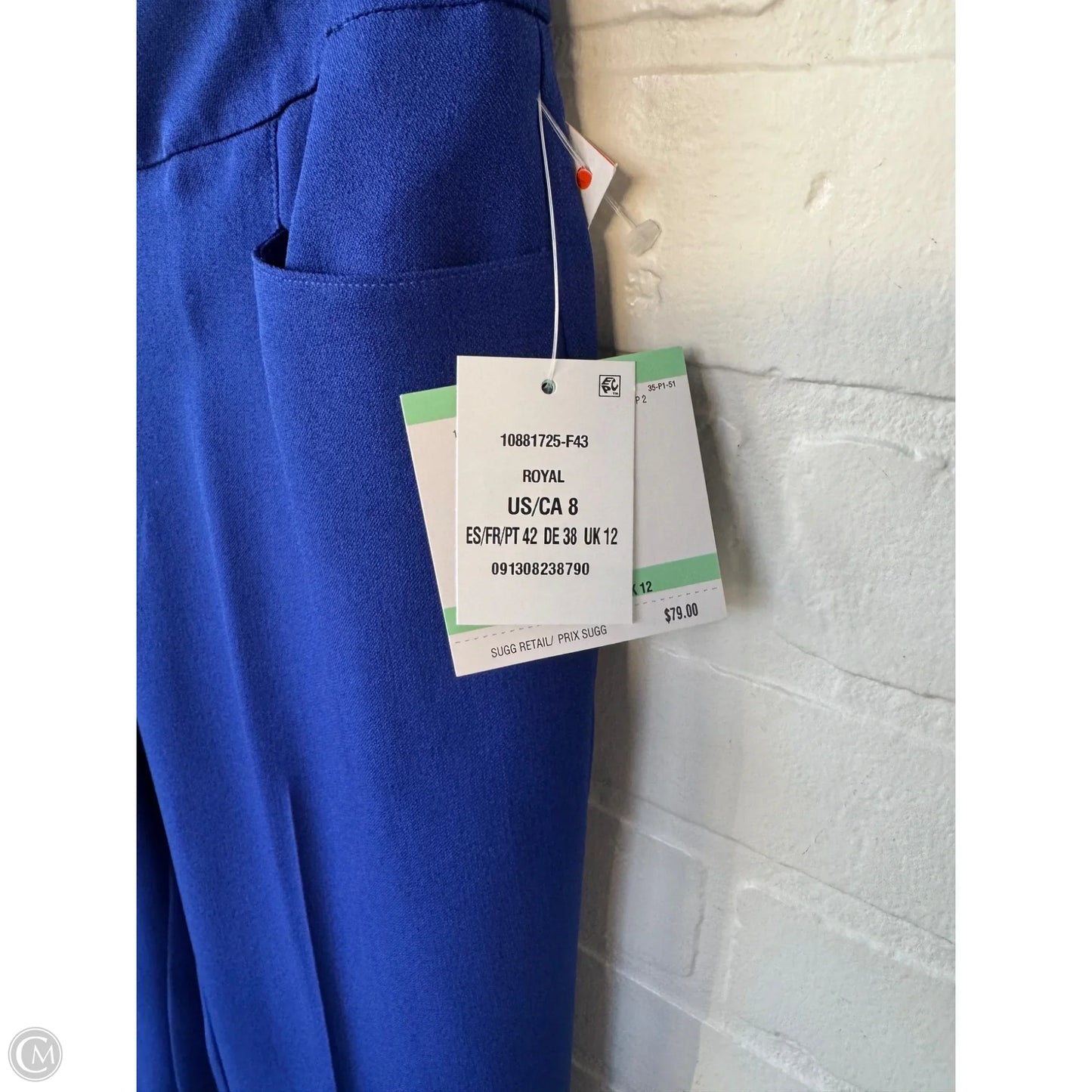 Pants Dress By Kasper In Blue, Size: 8