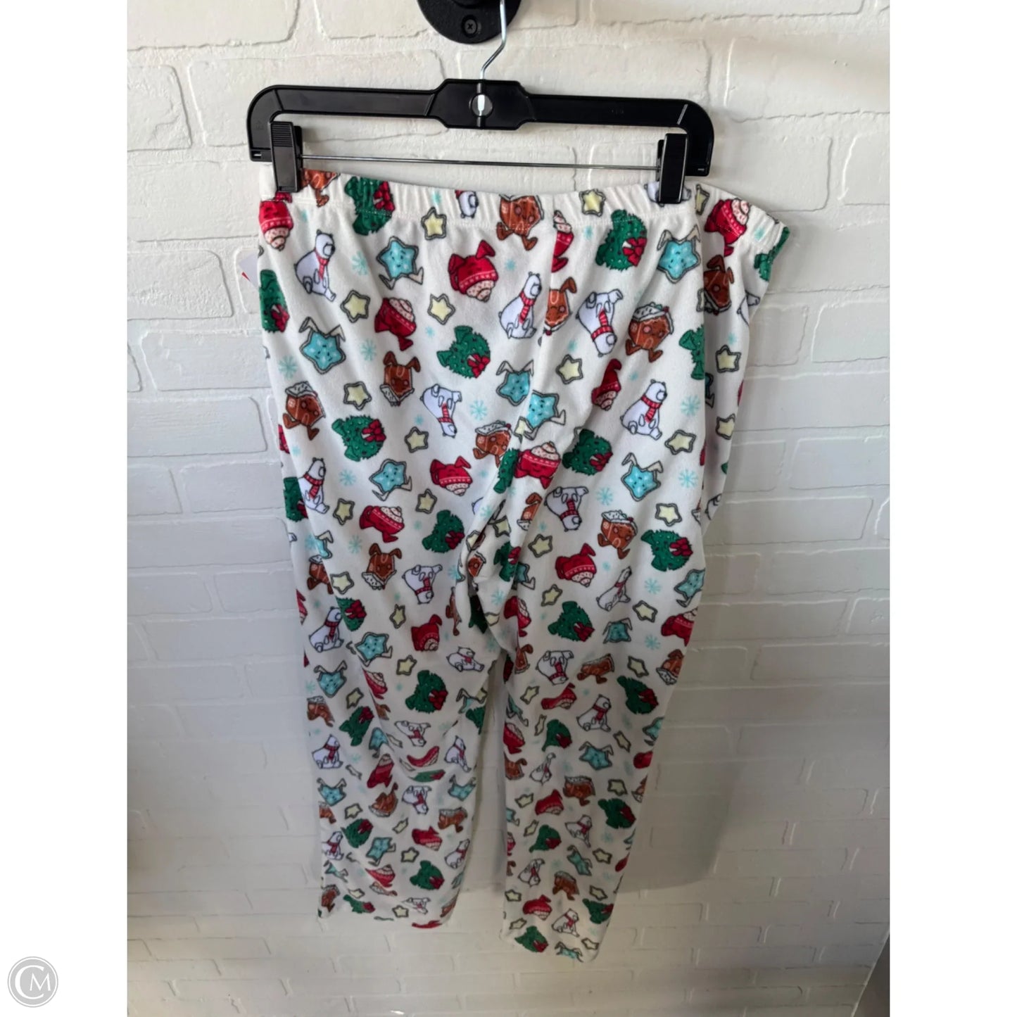 Pajama Pants By Cme In Green & White, Size: Xl