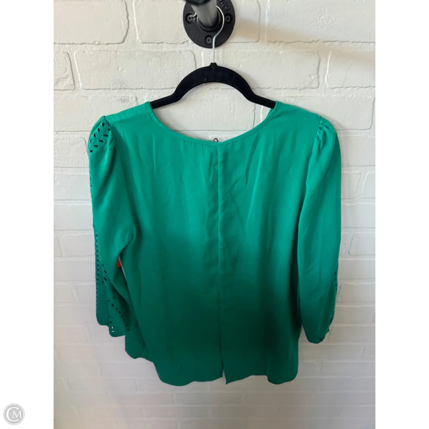 Top 3/4 Sleeve By Market & Spruce In Green, Size: S