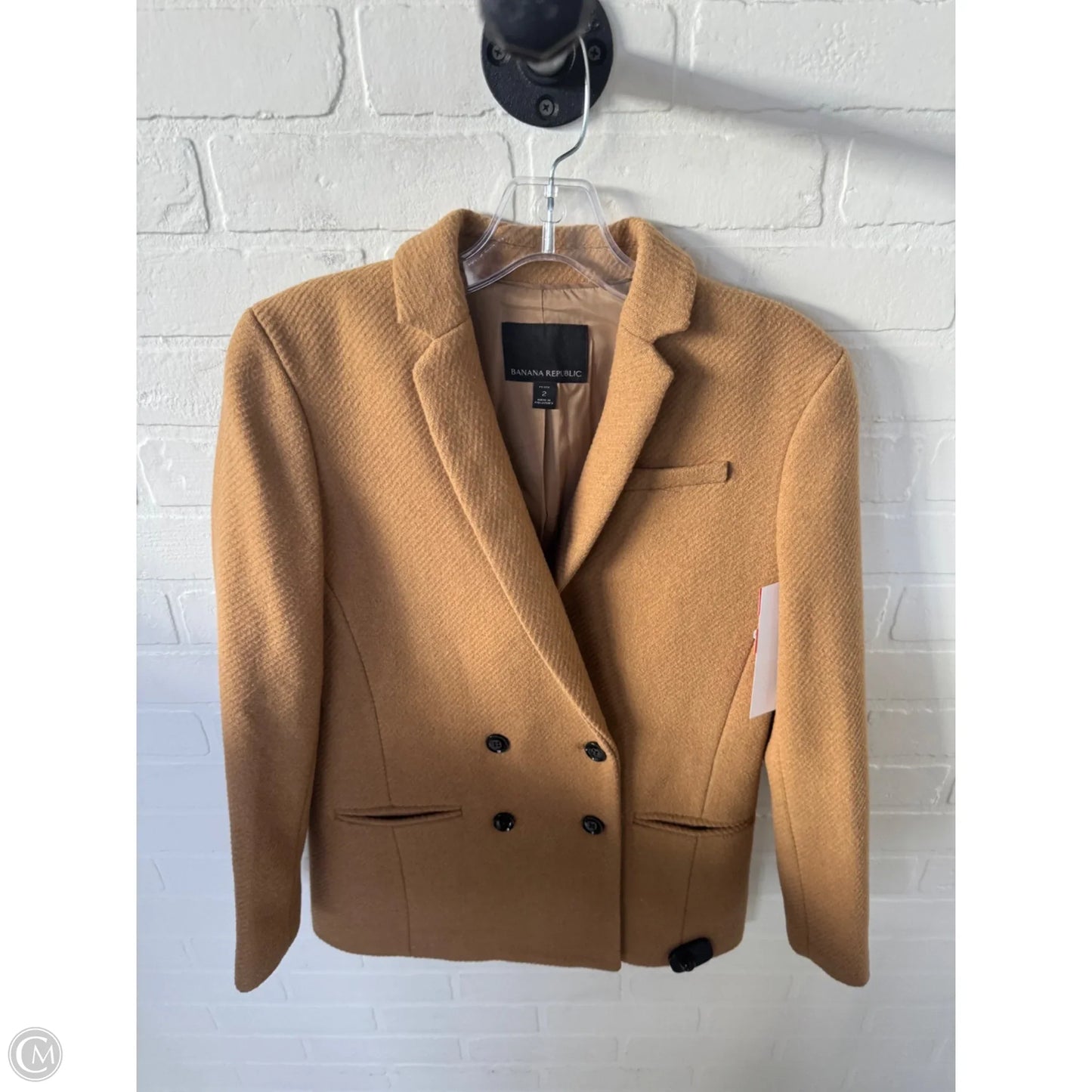 Blazer By Banana Republic In Brown, Size: Xsp