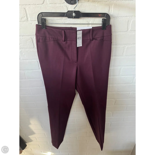 Pants Dress By Ann Taylor In Maroon, Size: 2