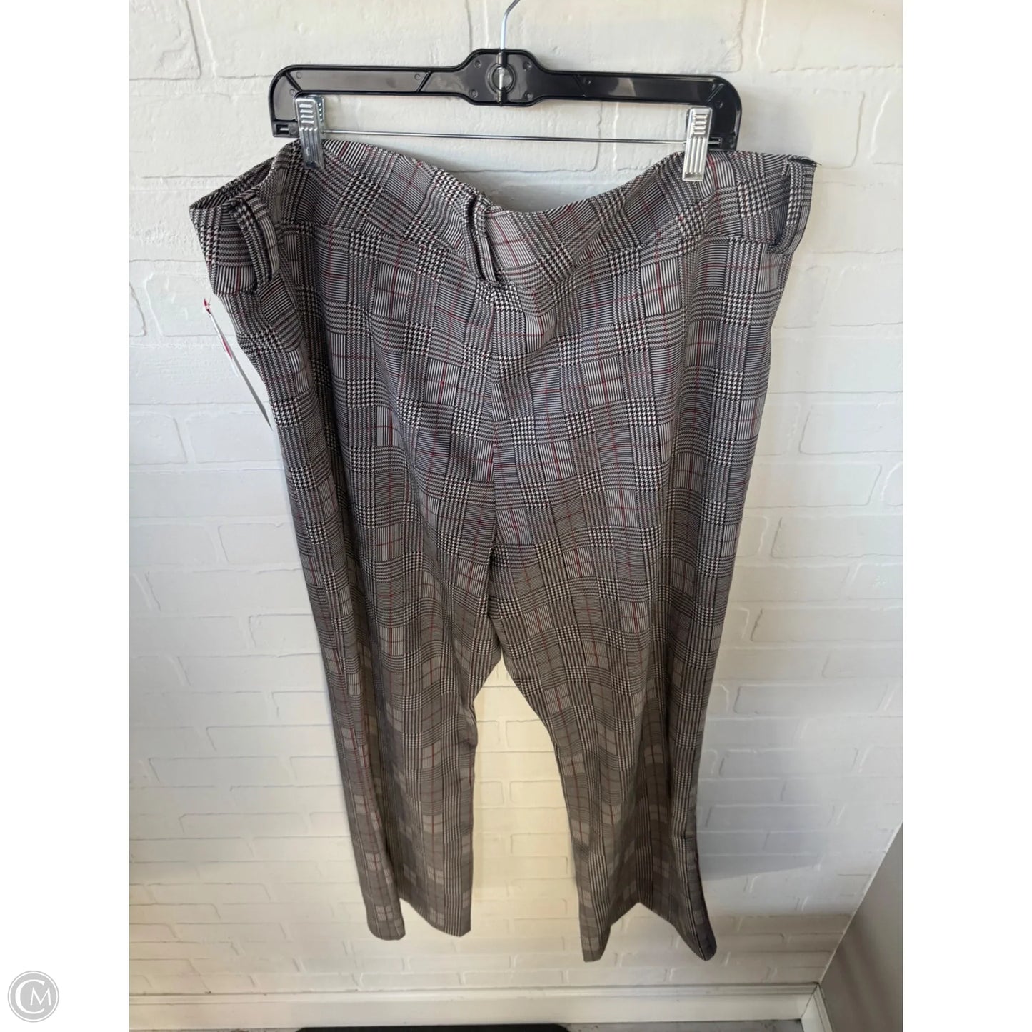 Pants Dress By Torrid In Black & Red, Size: 26