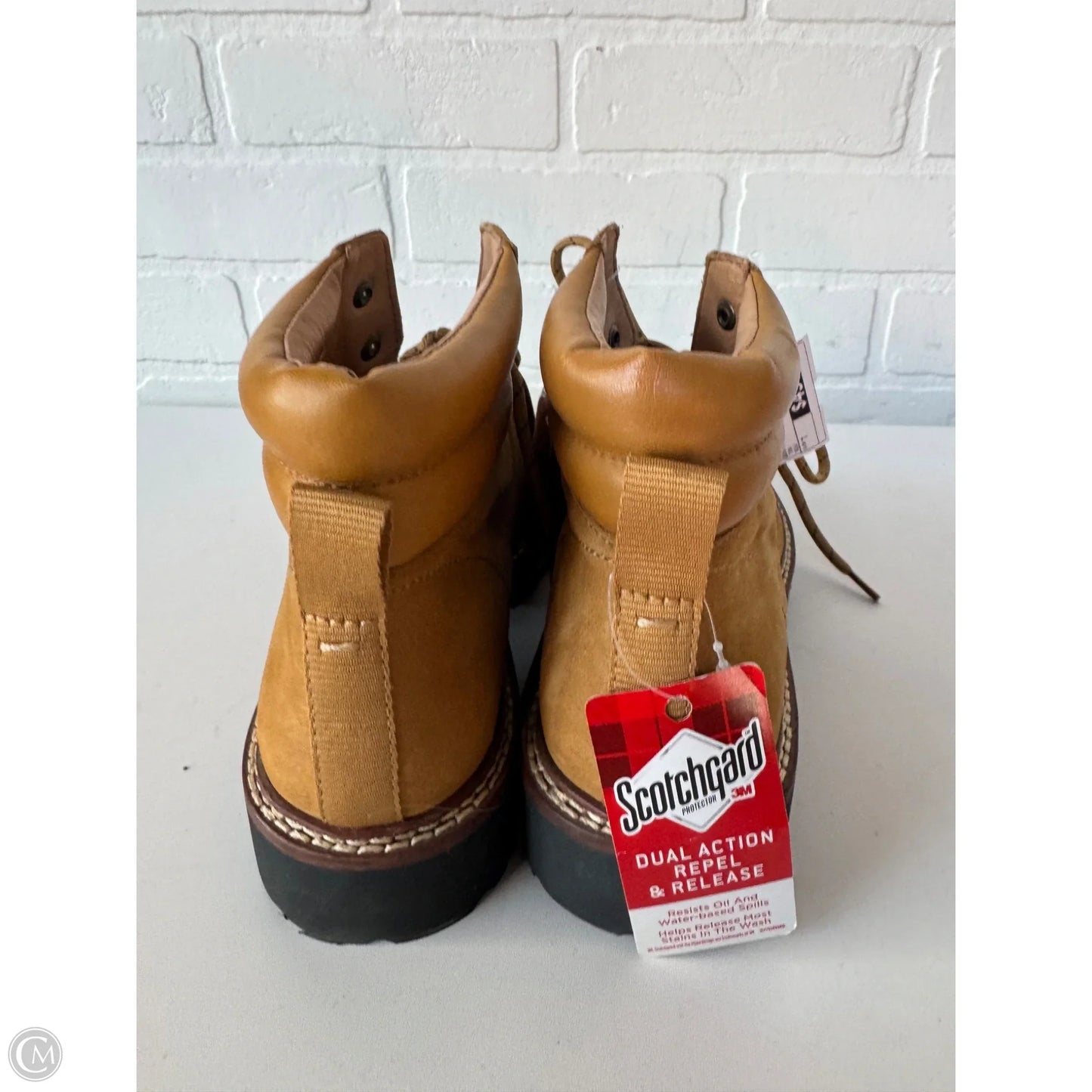 Boots Ankle Flats By Madewell In Tan, Size: 7