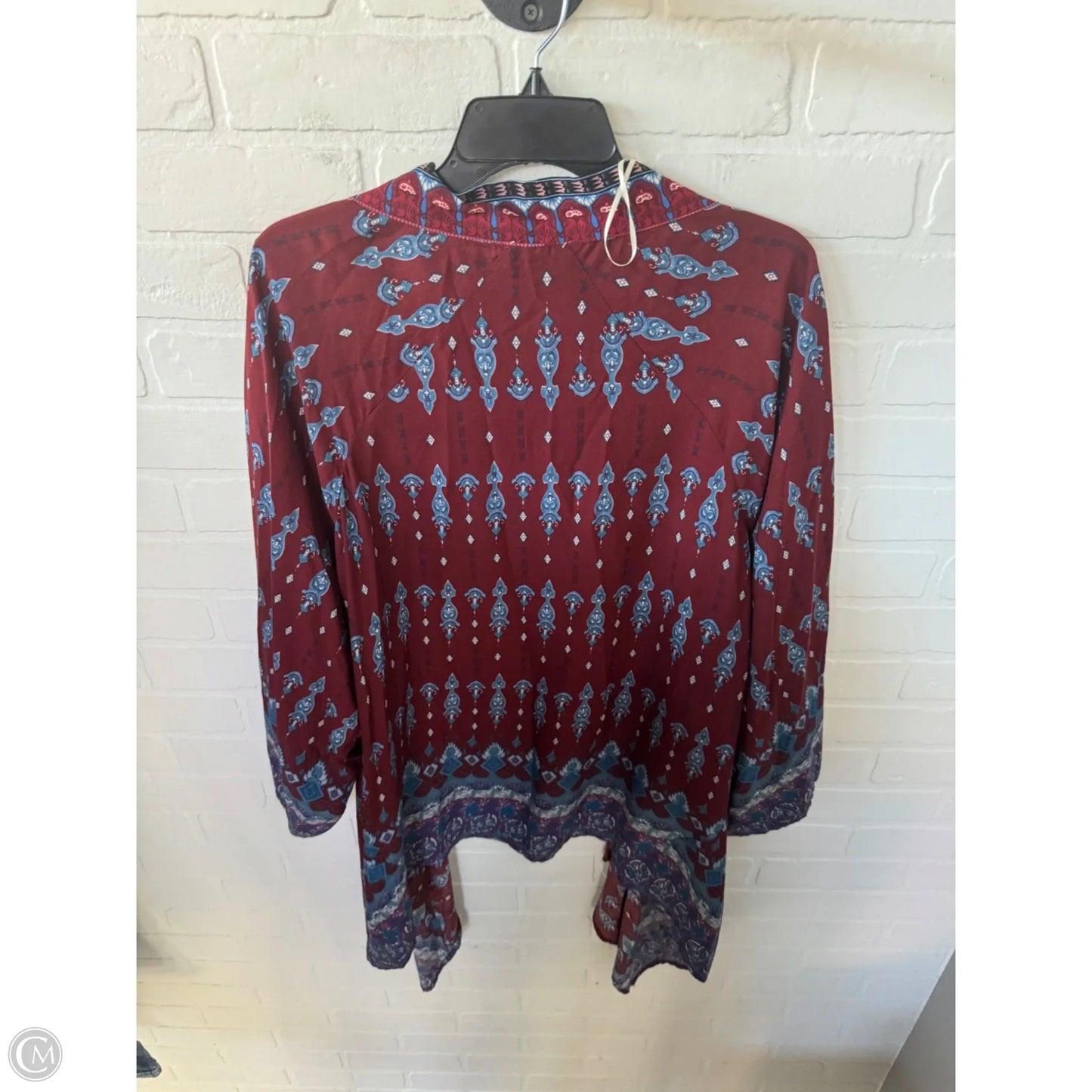 Kimono By Umgee In Blue & Red, Size: M