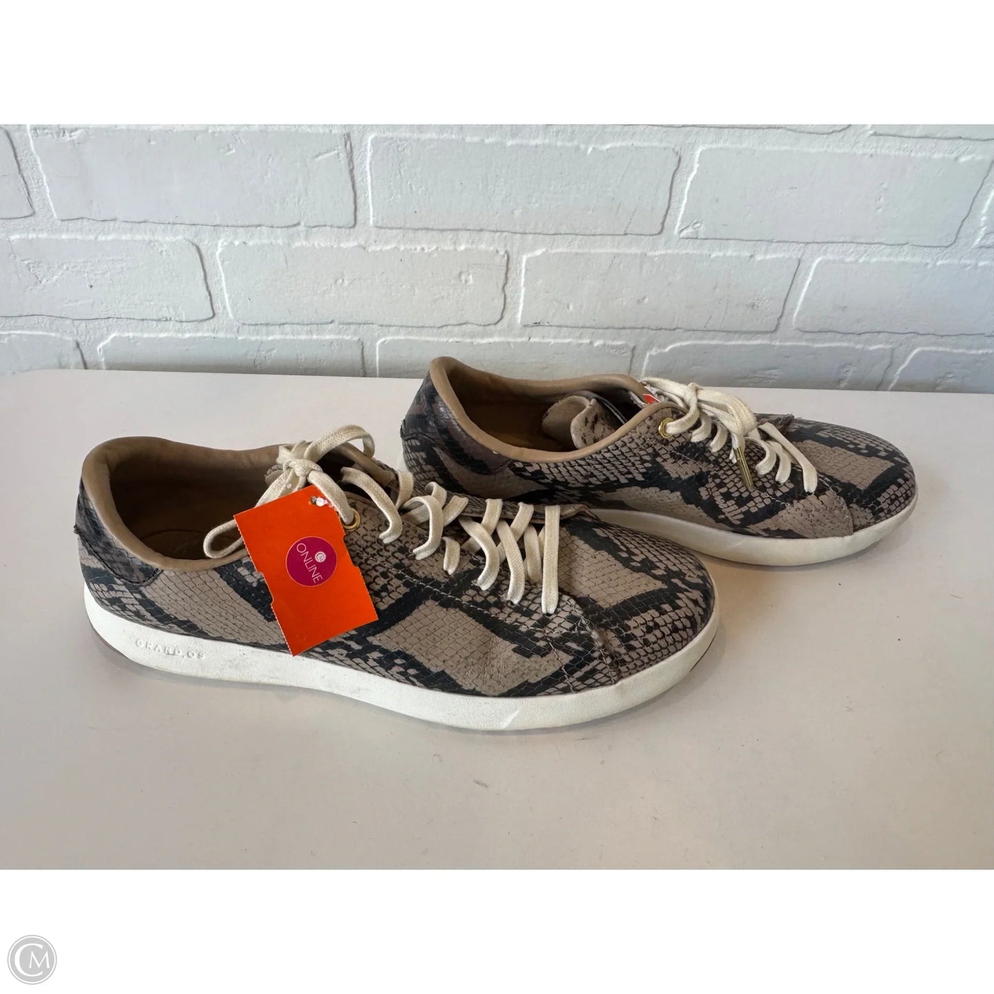 Shoes Sneakers By Cole-haan In Snakeskin Print, Size: 9.5