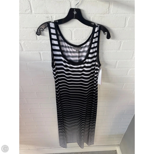 Dress Casual Maxi By Roz And Ali In Black & White, Size: Xlp