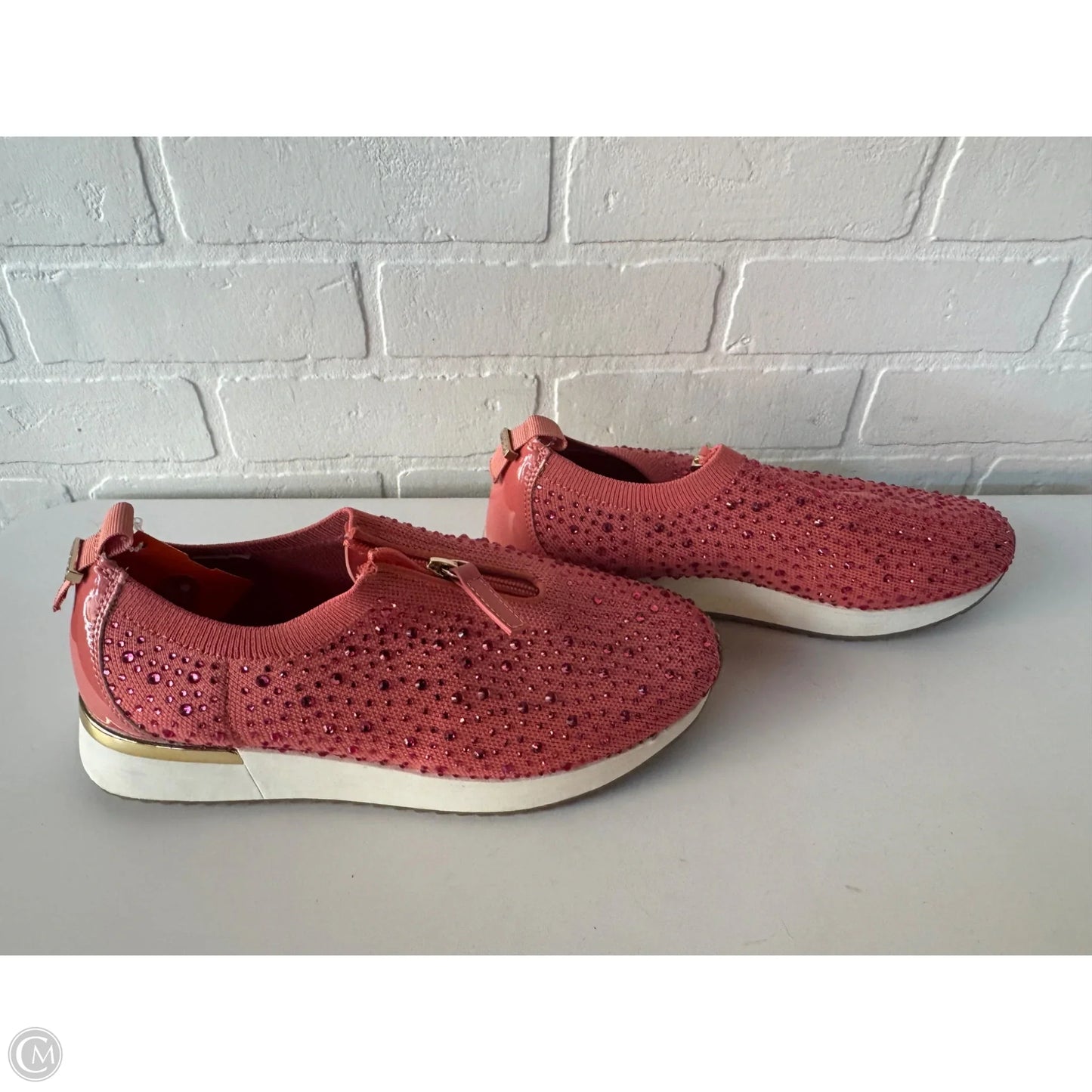 Shoes Sneakers By Kenneth Cole Reaction In Orange & Pink, Size: 10