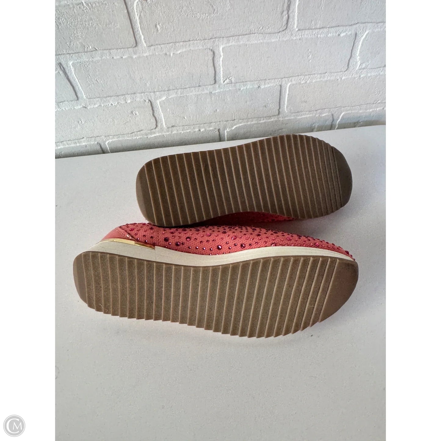 Shoes Sneakers By Kenneth Cole Reaction In Orange & Pink, Size: 10