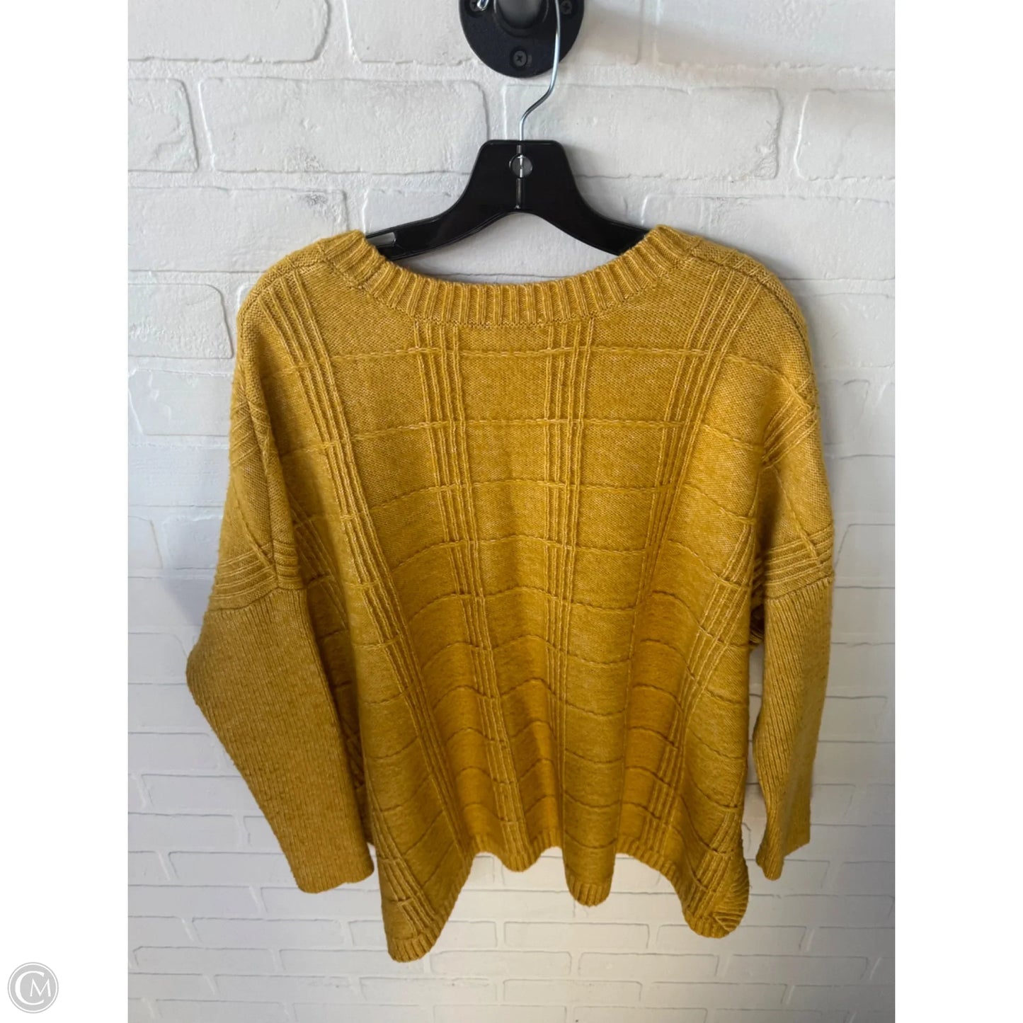 Sweater By Cabi In Yellow, Size: M