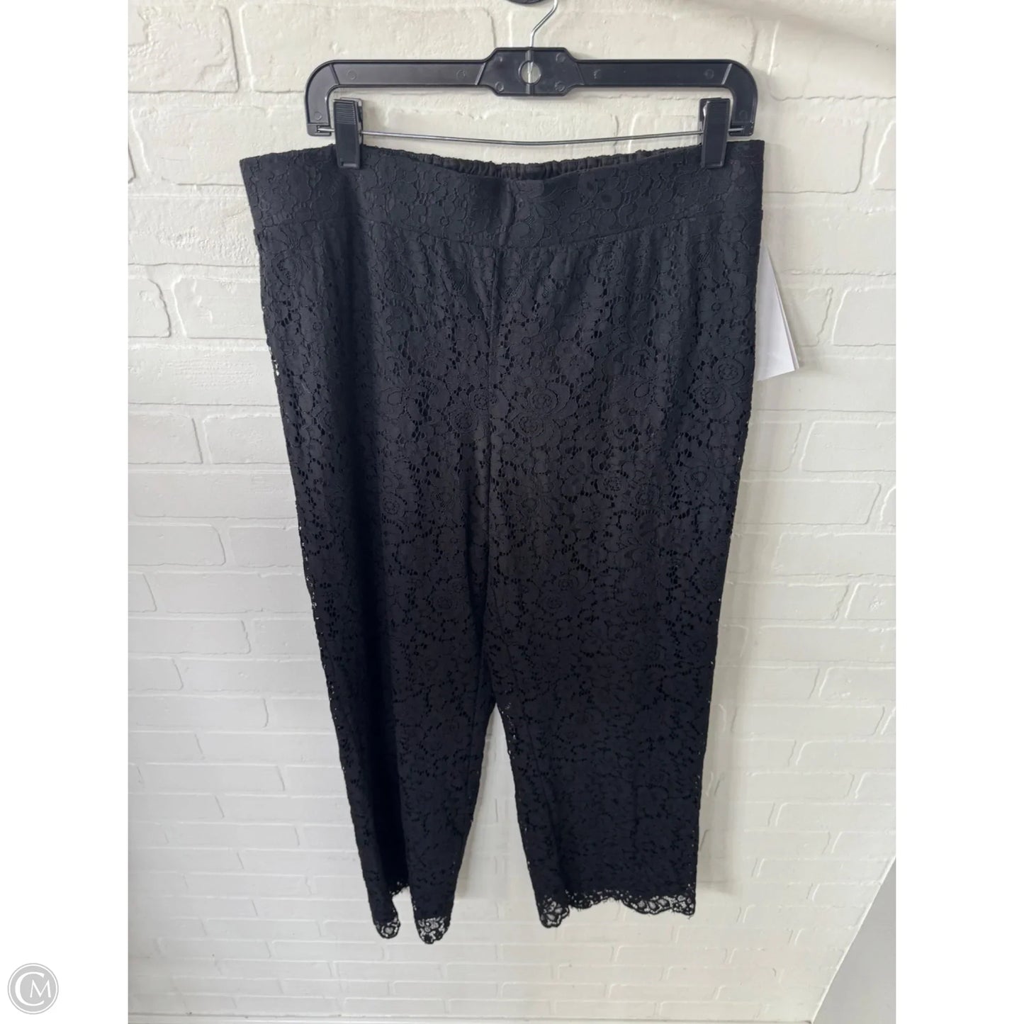 Pants Dress By Isaac Mizrahi Live Qvc In Black, Size: 8l