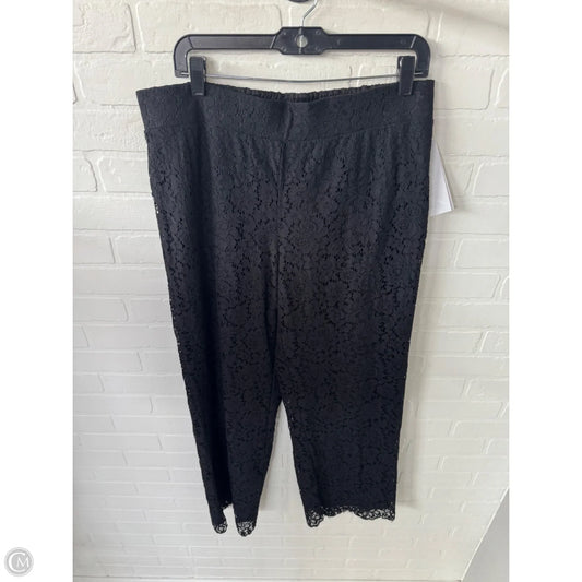 Pants Dress By Isaac Mizrahi Live Qvc In Black, Size: 8l