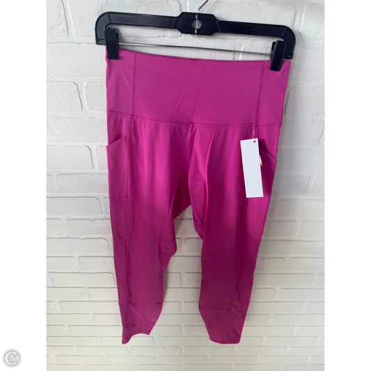 Athletic Leggings By Cmb In Pink, Size: 8