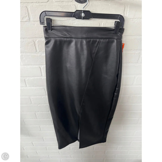 Skirt Midi By Clothes Mentor In Black, Size: 8