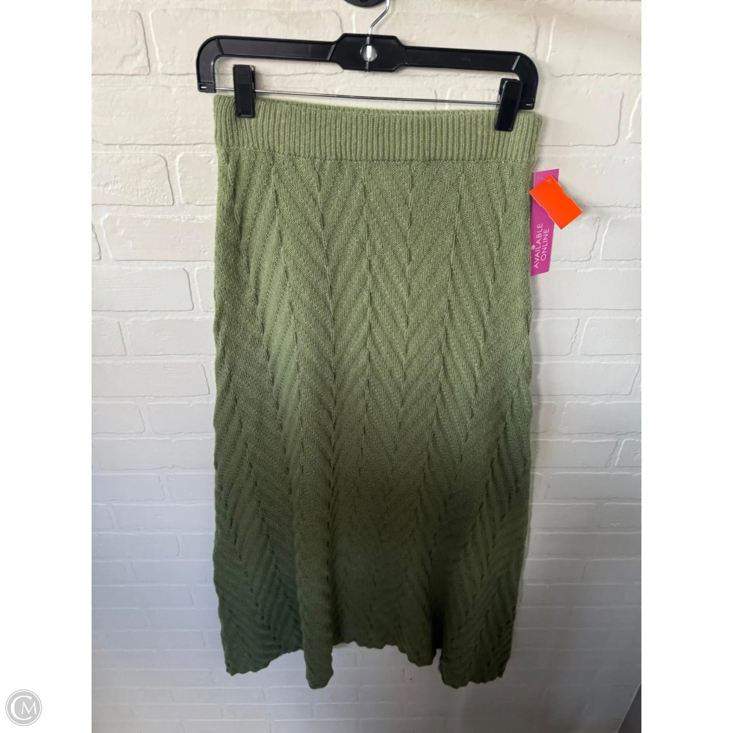 Skirt Maxi By Shein In Green, Size: 8