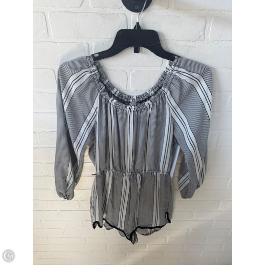 Romper By Ecote In Black & White, Size: S