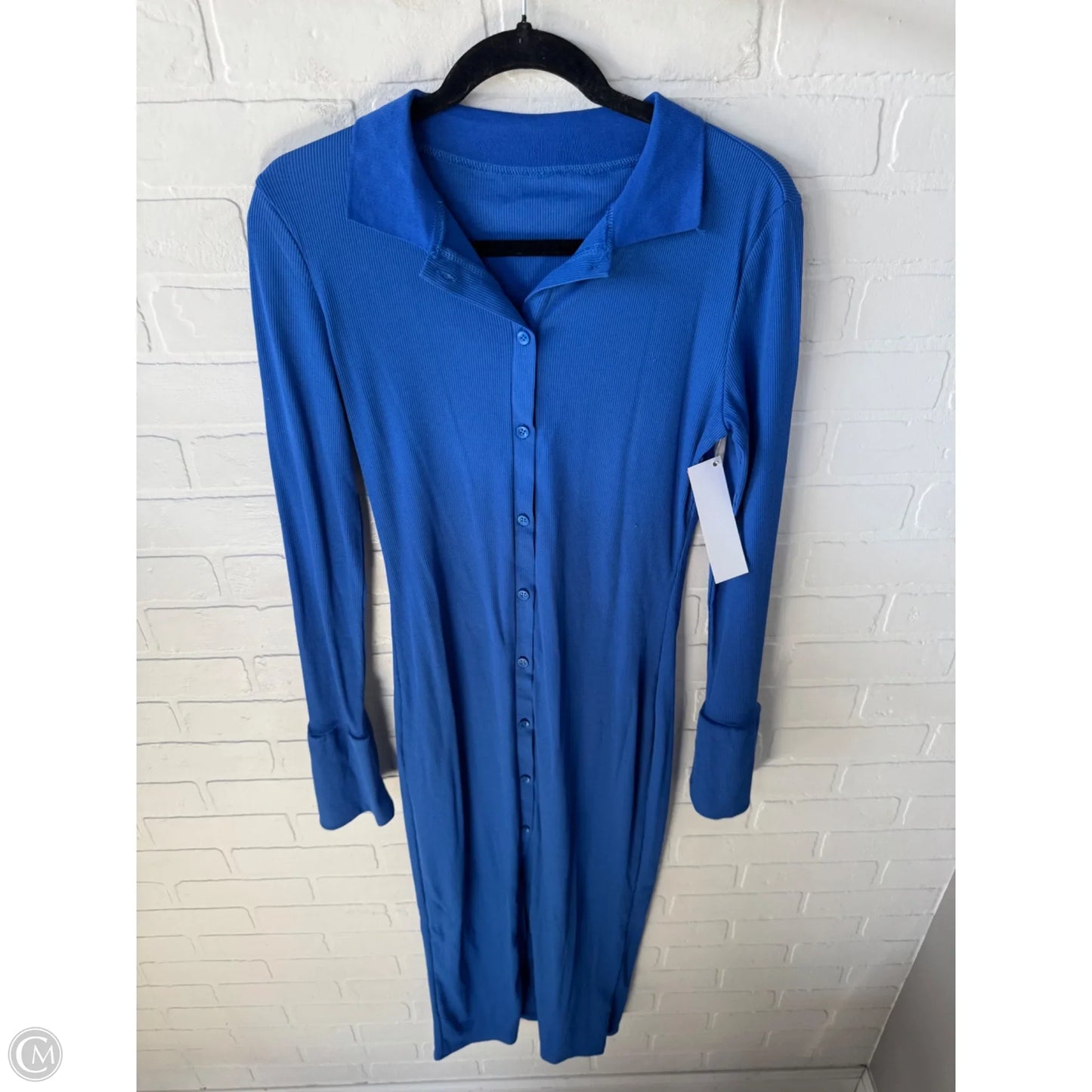 Dress Casual Maxi By Shein In Blue, Size: M