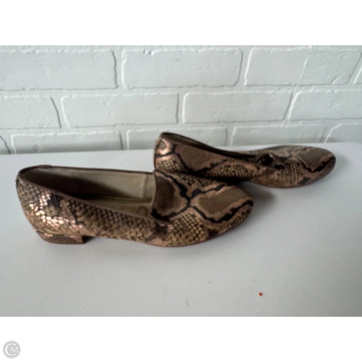 Shoes Flats By Sam Edelman In Snakeskin Print, Size: 7.5