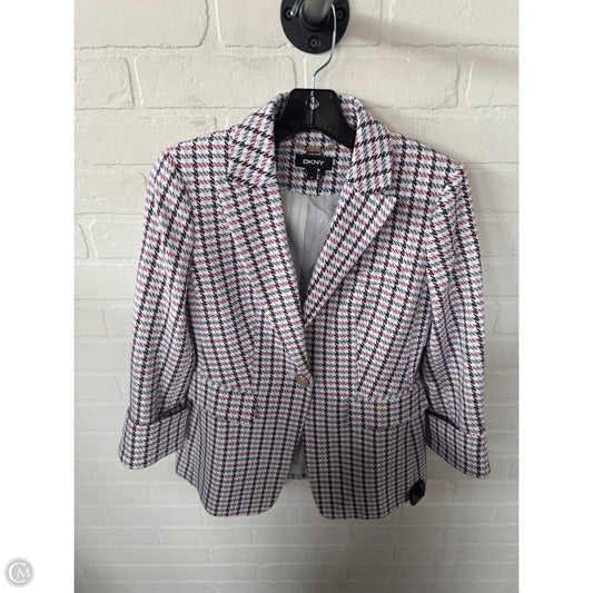 Blazer By Dkny In Purple & White, Size: Sp