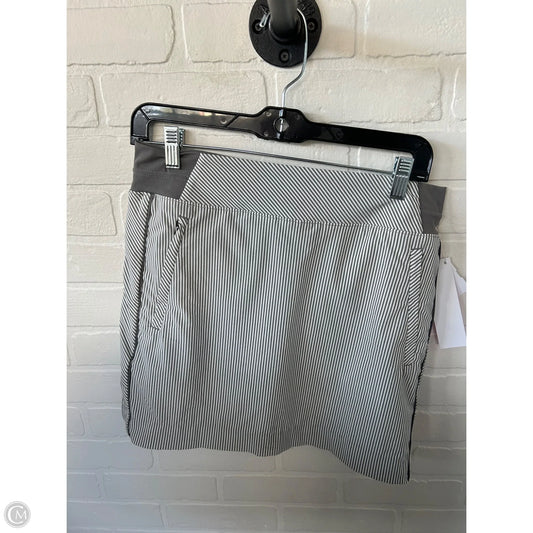 Skort By Athleta In Grey & White, Size: 6