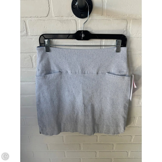 Skort By Sc & Co In Blue & White, Size: 8